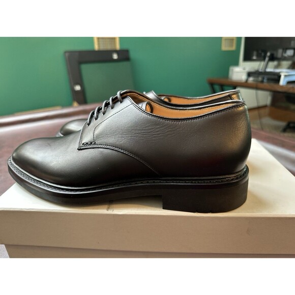 Herschung Men’s Dress Shoe Black Size 10 Leather EU 43 Lace Up New Paris 1934 main image 5